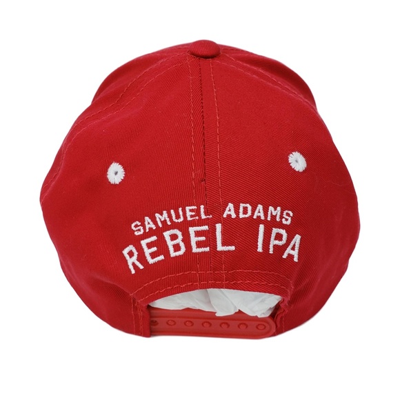 Sam Adams Rebel IPA Craft Beer Snapback Baseball Hat Ball Cap OSFA Adjustable - Picture 3 of 5